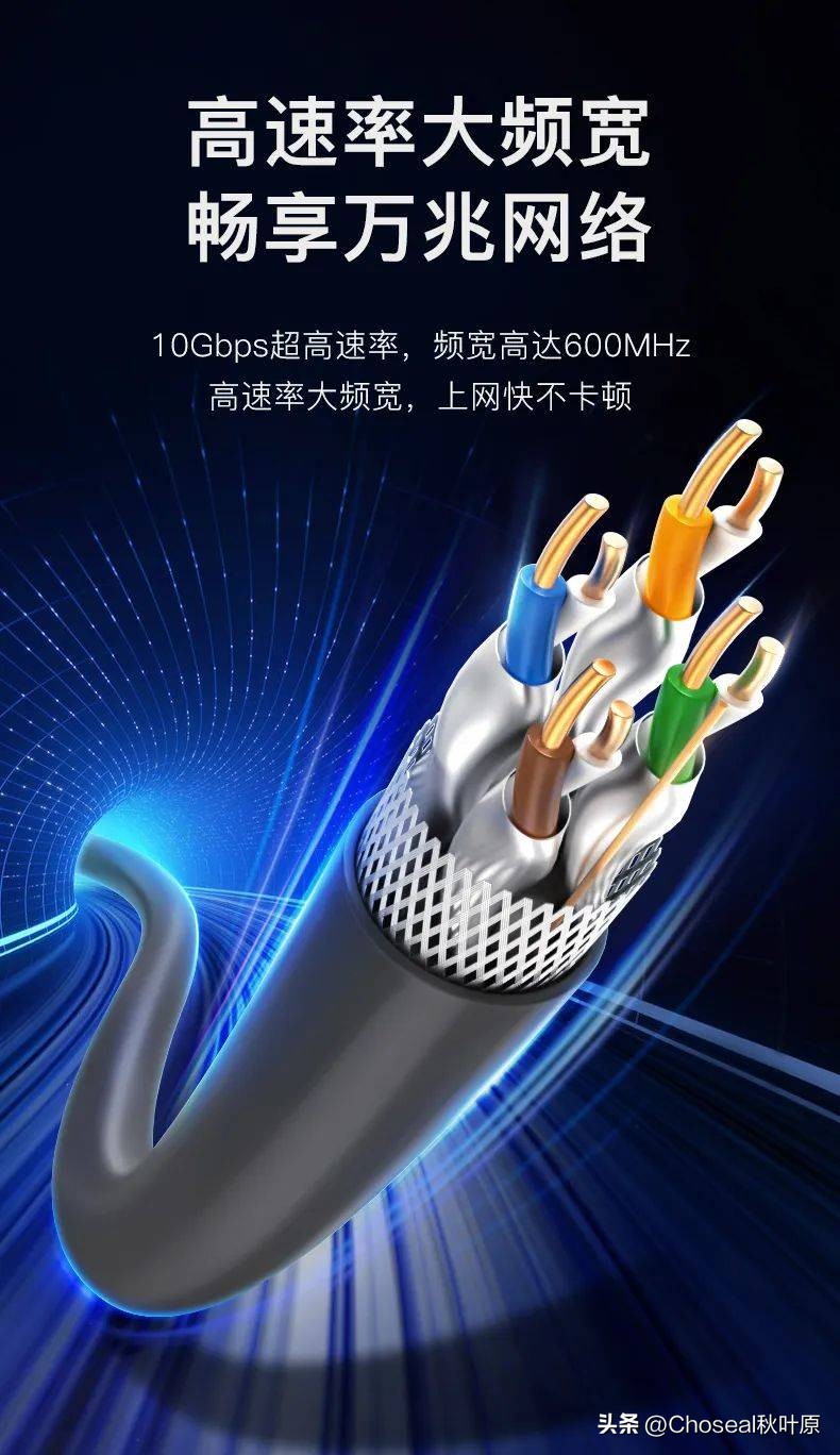 网线外面包了很多铜丝是什么,网线外被颜色不同有什么区别