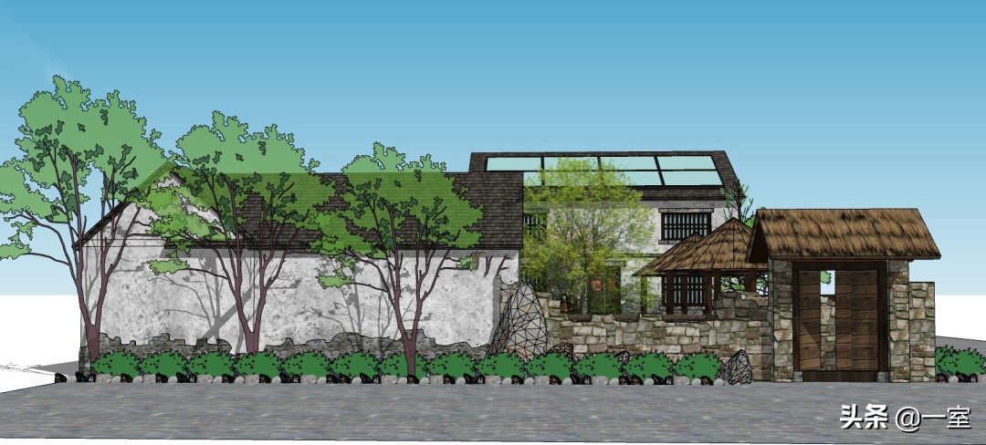 乡村振兴民宿设计,乡村民宿设计效果图