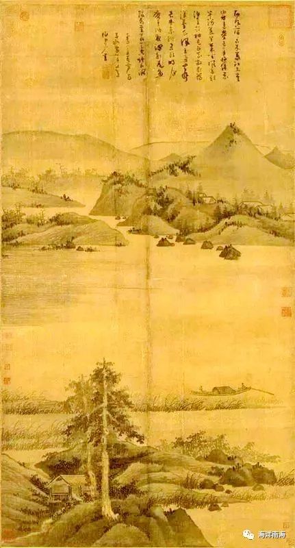 中国古代名画垂钓,古代名画垂钓