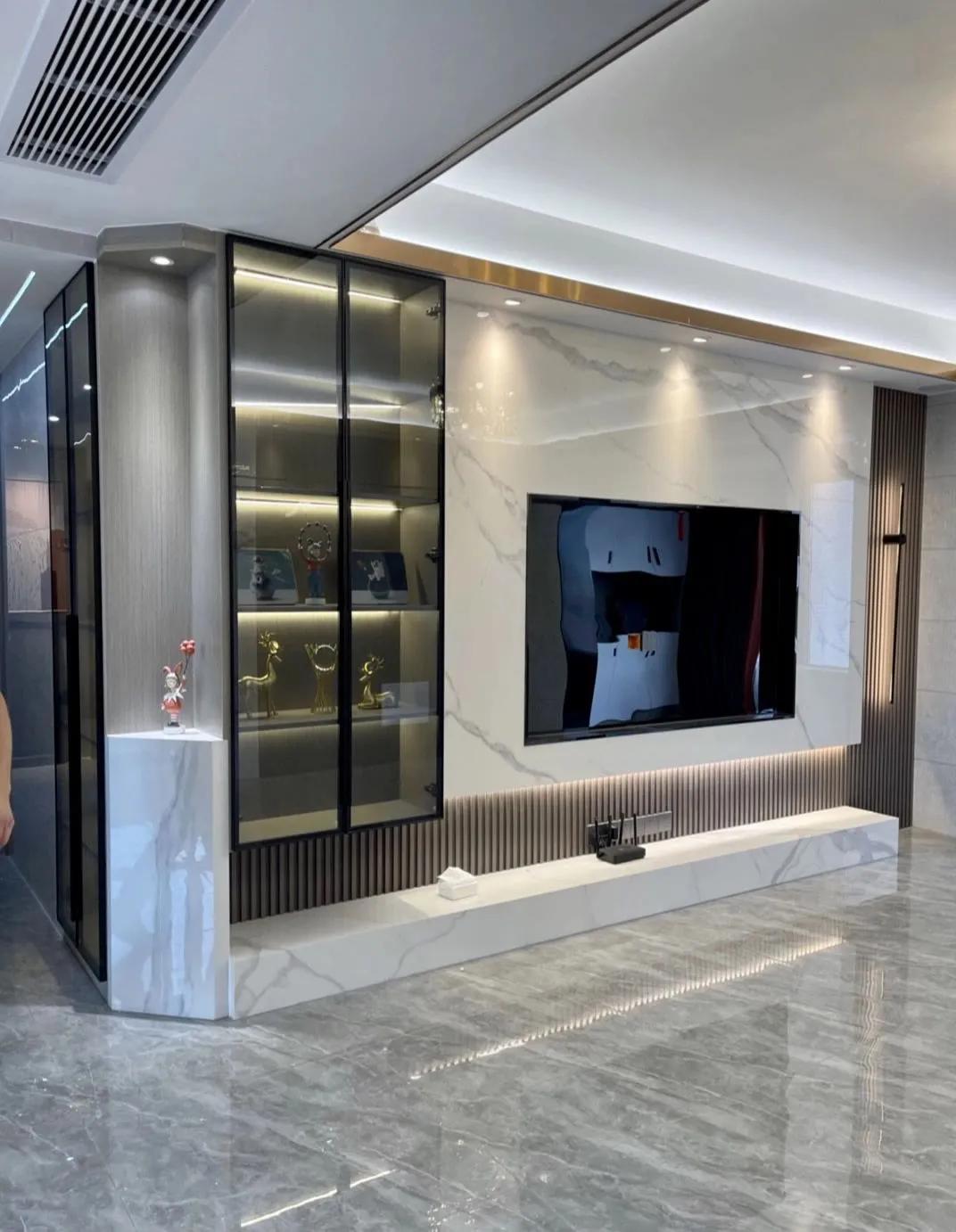 30款电视背景墙现代简约,30款电视背景墙设计又美又实用