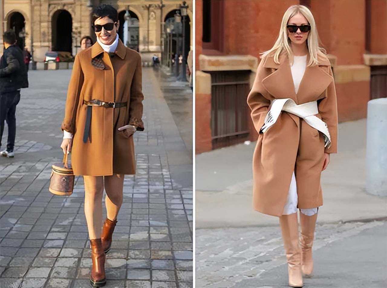 有腰带呢子大衣搭配什么裤子好看,戴腰带的呢子大衣怎么搭配裤子