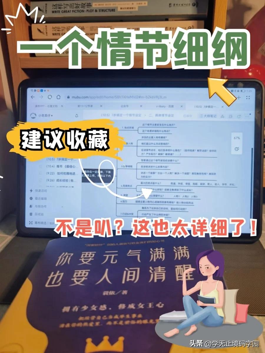 小说情节架构模板,如何写小说故事大纲模板