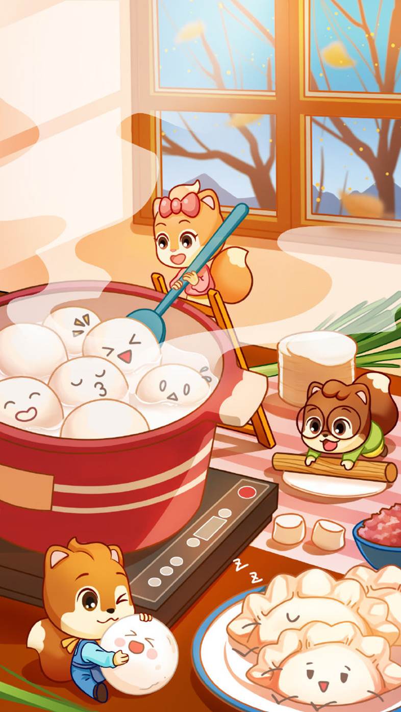 立冬海报大片,20张品牌立冬借势海报设计