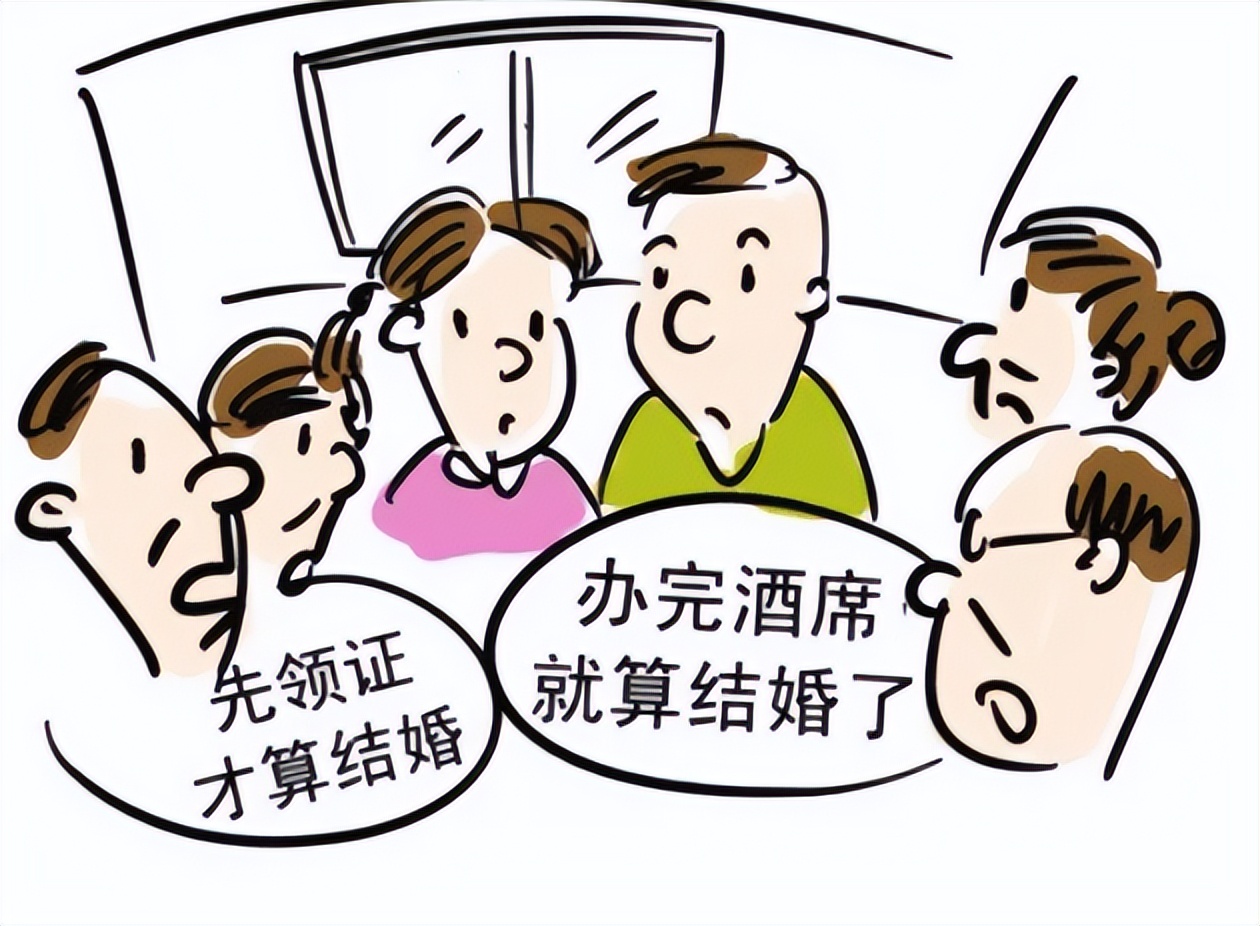 没有事实婚姻只有结婚证怎样离婚,事实婚姻与法律婚姻什么时候区分