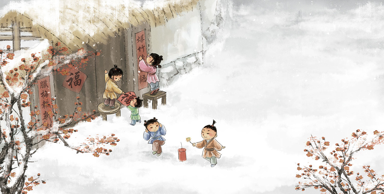 春节的五首古诗和春节的风俗习惯,描写春节的重要古诗有哪些