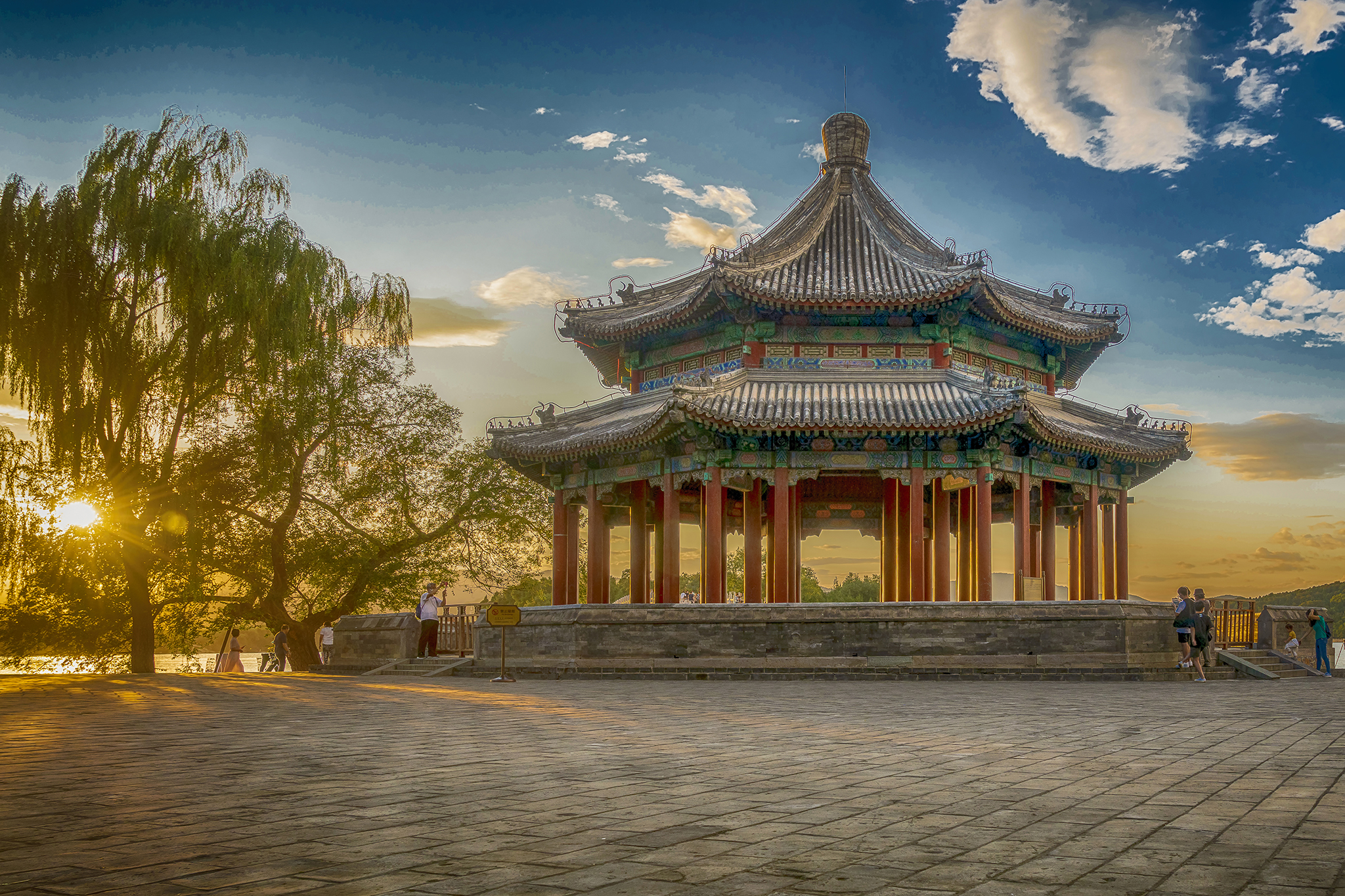 走颐和清漪，赏皇家园林之十一：昆明湖东堤（修订版）