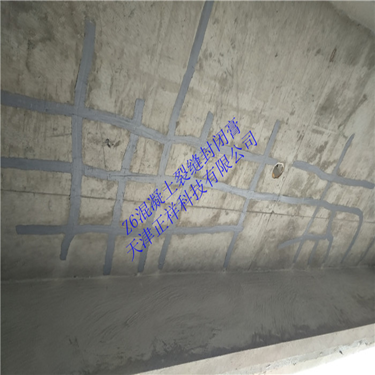 混凝土裂缝修复图片欣赏,环氧修补胶修补裂缝