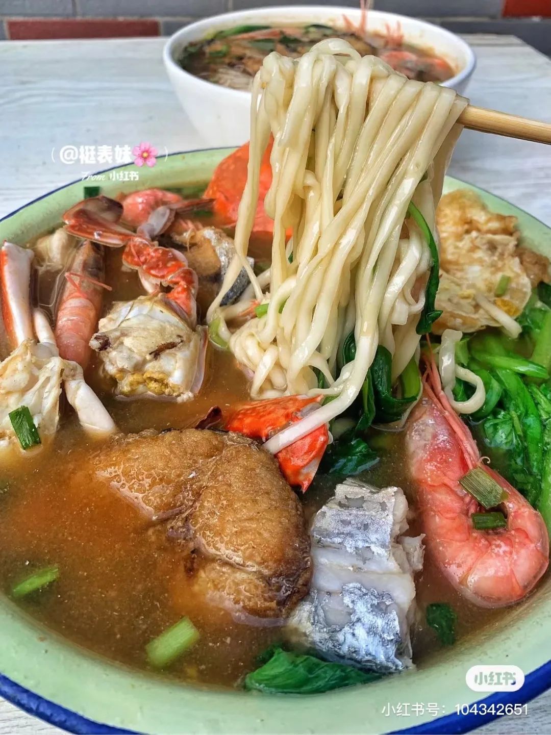 中国十大海鲜面排名,海鲜面舟山推荐探店