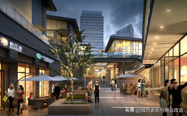 商业街区建筑设计平面图,商业街建筑设计手绘图