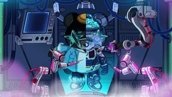 周杰伦联名幻象熊,周杰伦元宇宙合作发布会