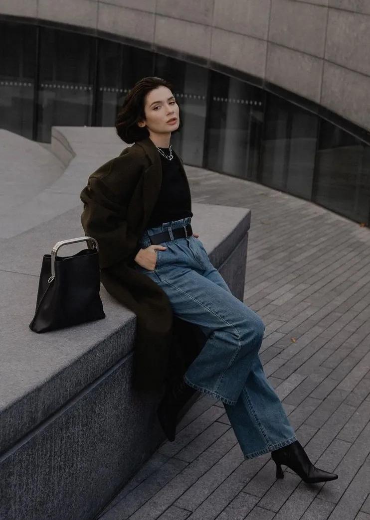 收藏大衣的方法和技巧,大衣穿搭150显高显气质