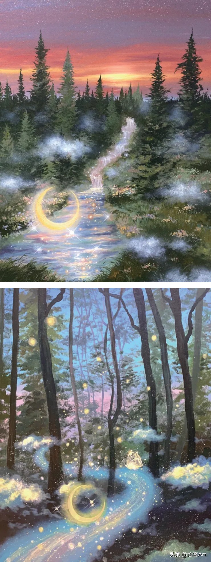 插画师的家里,插画师笔下温馨的家