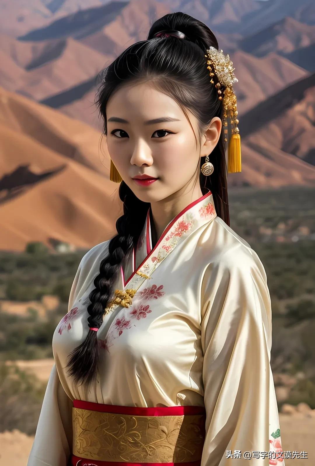 中世纪公主ai绘画,ai绘画异域古风公主