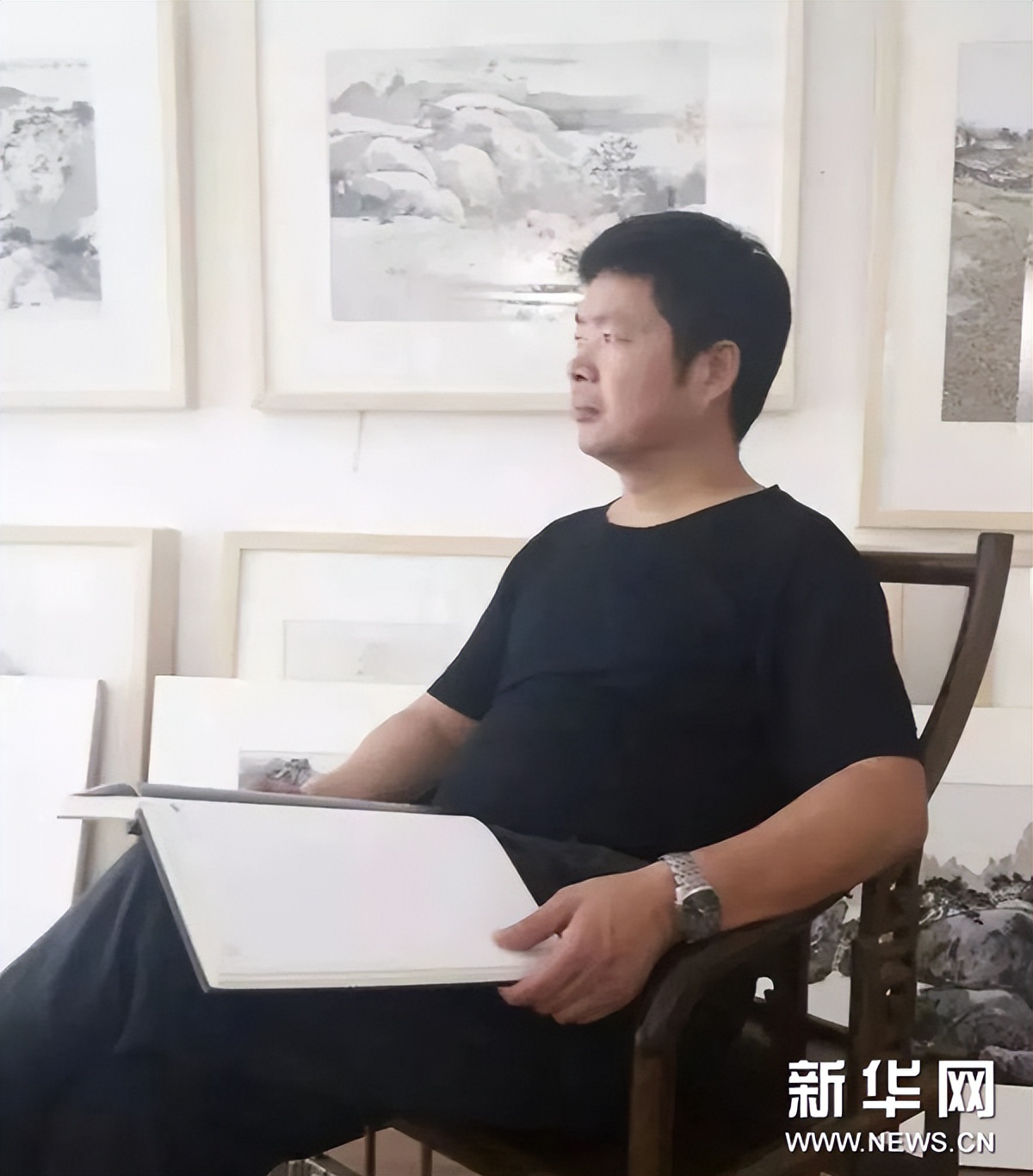 泾县中国山水画,泾县风景写生