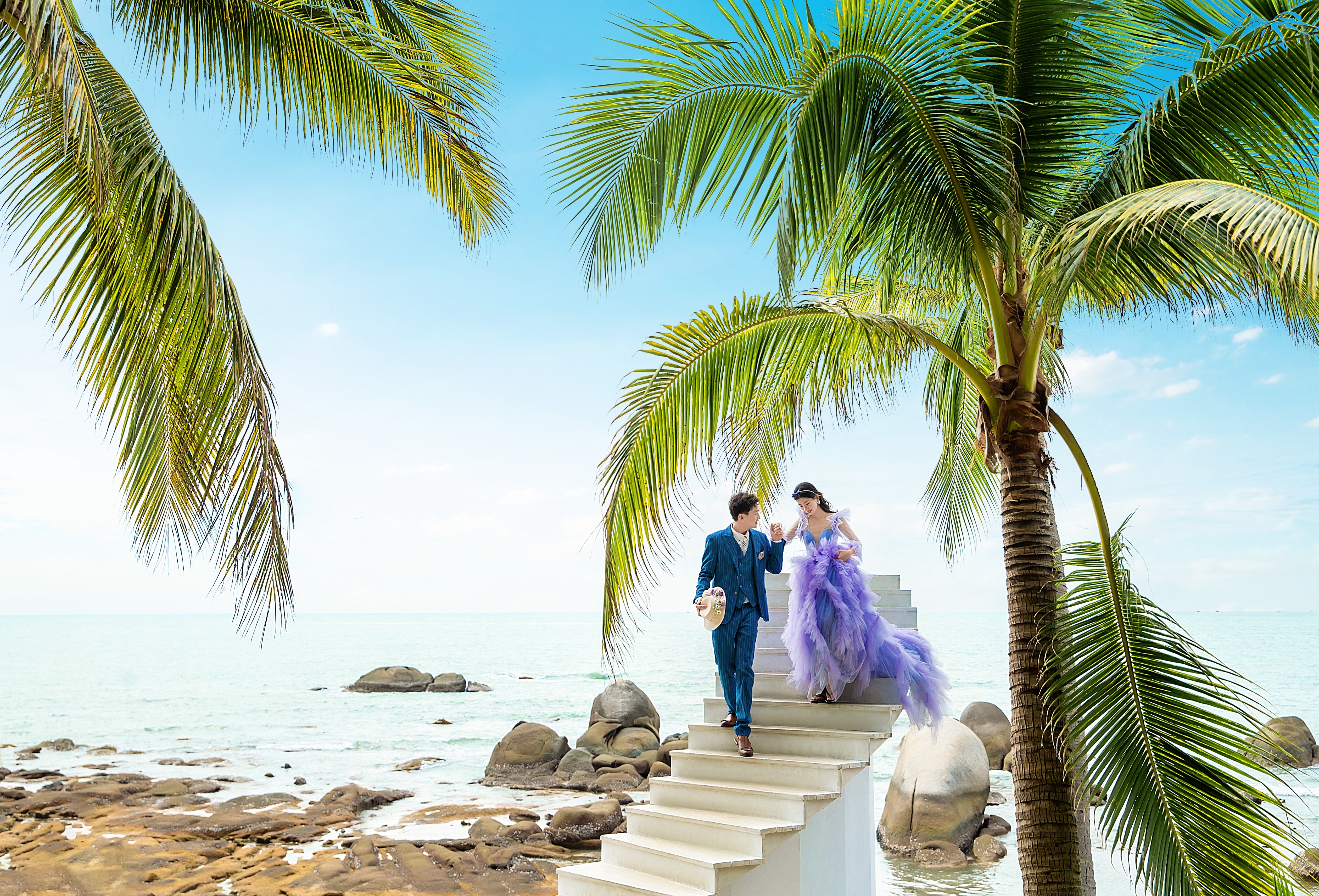 三亚哪家的婚纱摄影最好,三亚旅拍婚纱摄影推荐哪家最好