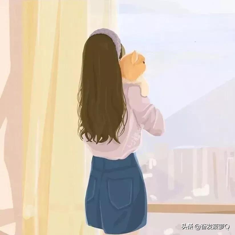 背影女生头像,最新的背影头像