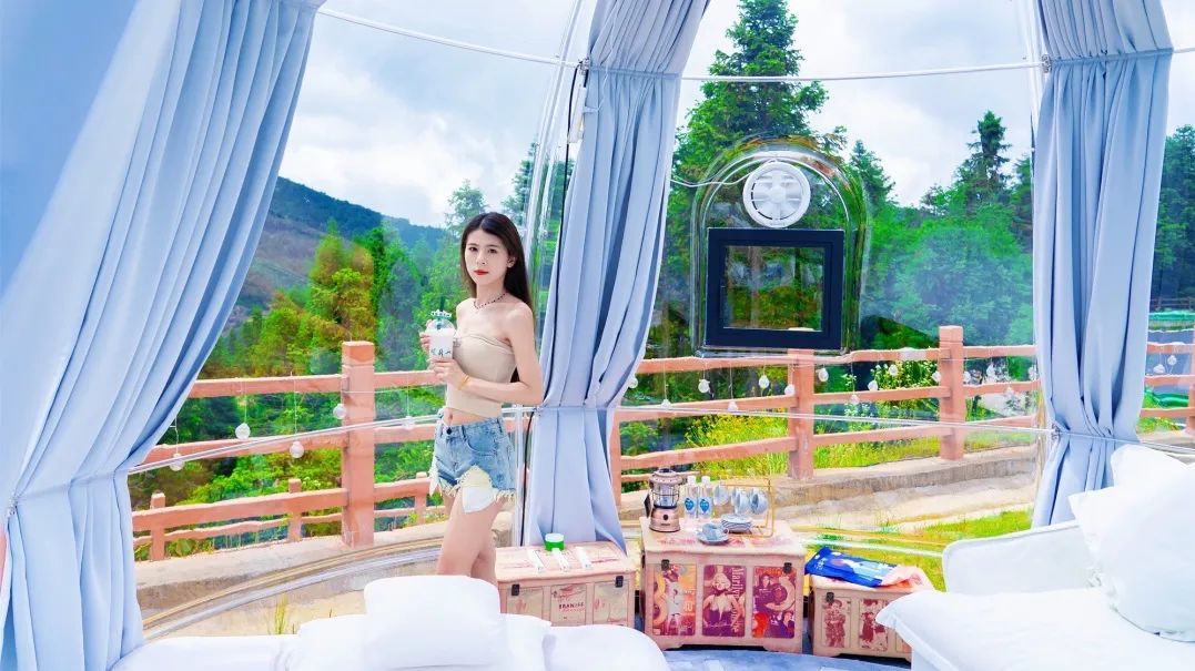 明月山景区轻奢户外露营地,明月山轻奢露营攻略