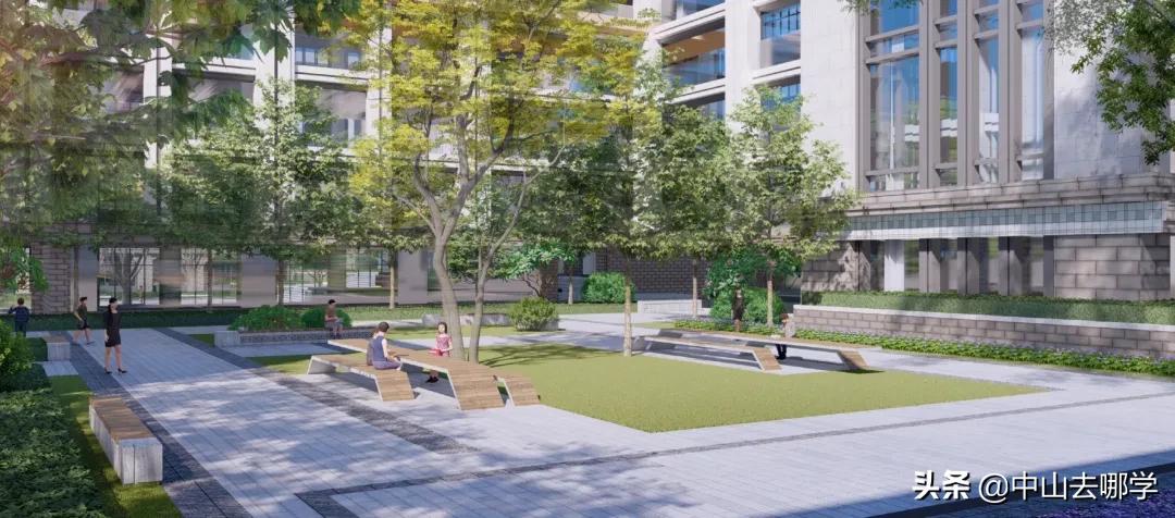 中山市永安中学参观,中山永安中学学校全貌