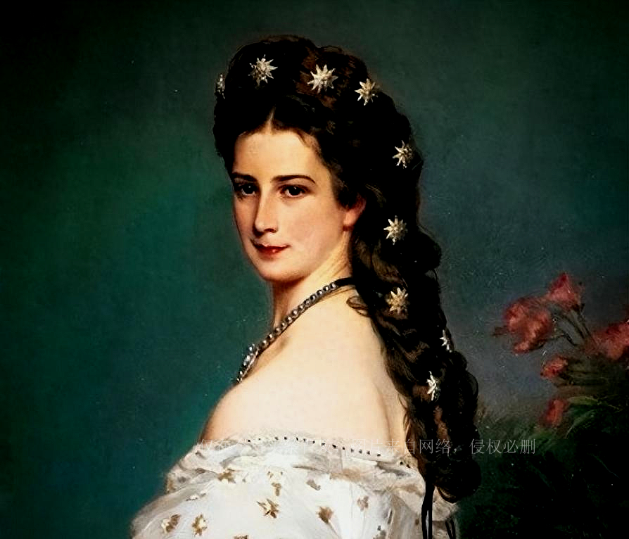 茜茜公主的疯狂美容：束腰到405厘米，脸敷带血牛肉，橄榄油泡澡