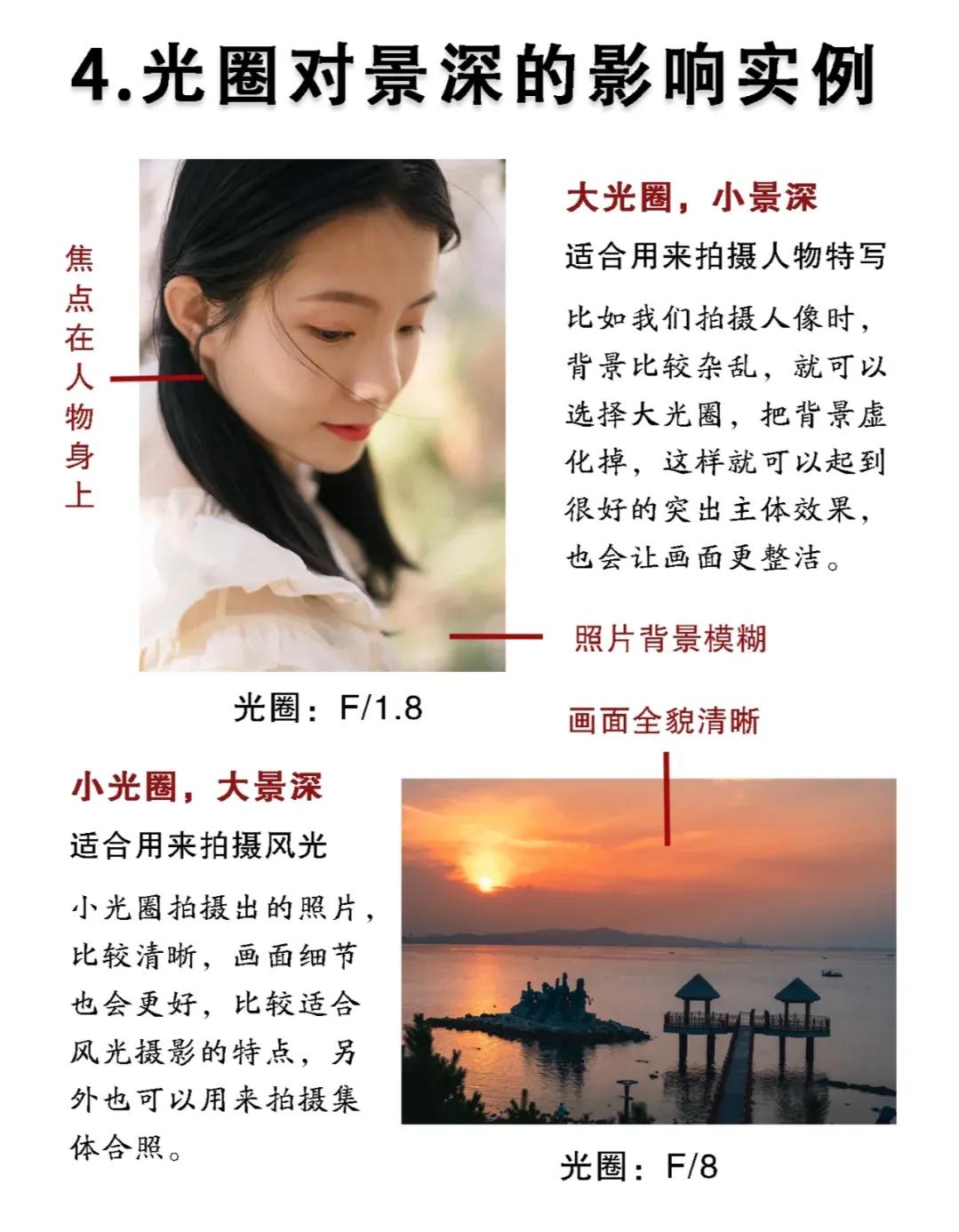 摄影知识光圈快门感光度,摄影入门光圈有哪些