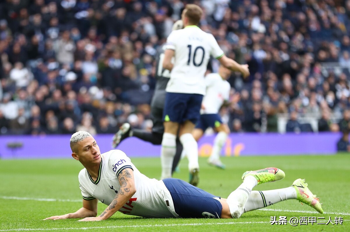 巴西前锋里沙利松热刺,理查利森