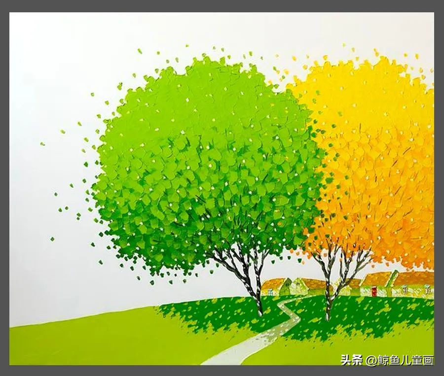 色彩丰富的绘画作品中国风,色彩鲜艳视觉冲击力强的绘画作品