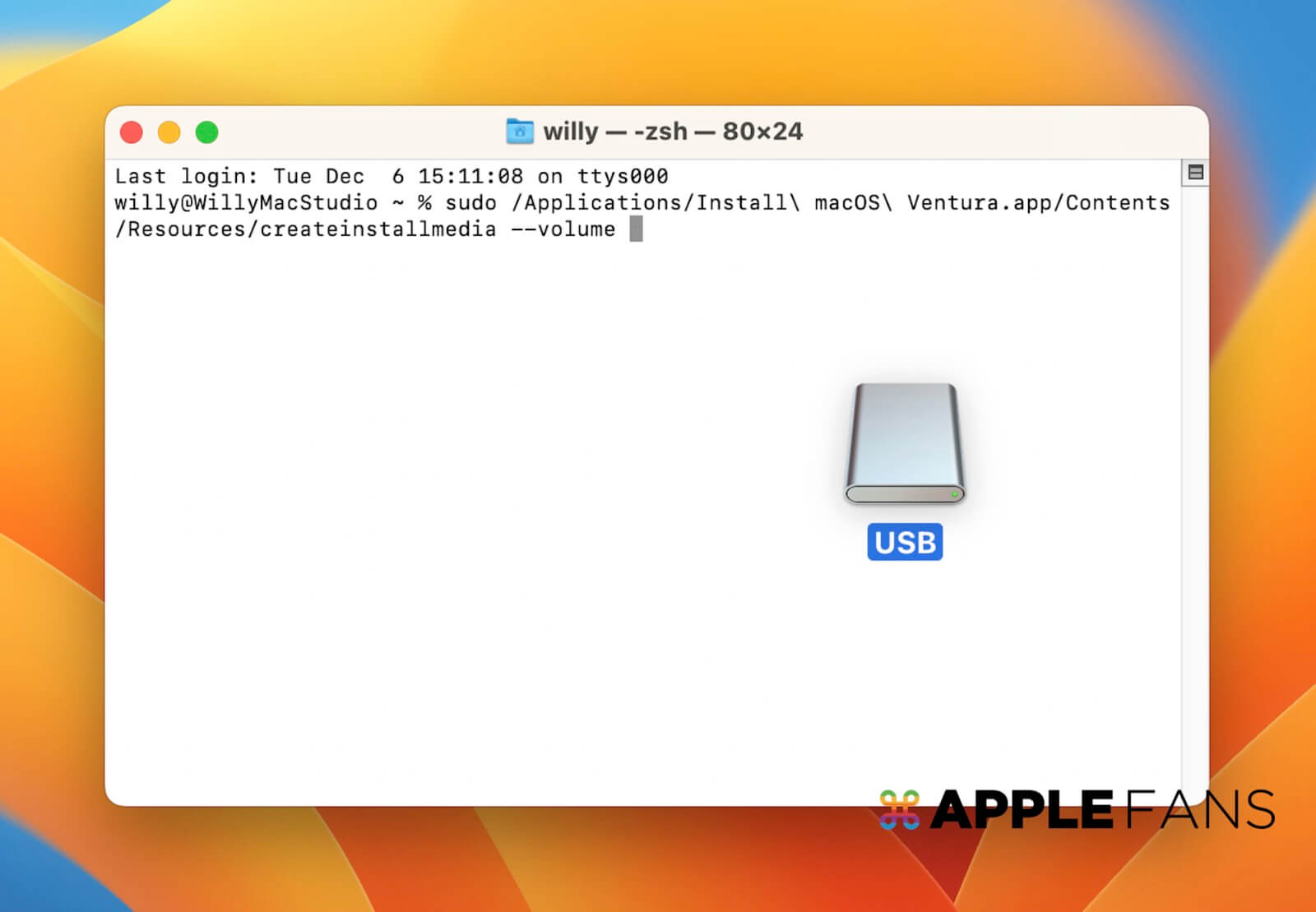 老款macbook如何安装macosventura,用u盘安装macosventura
