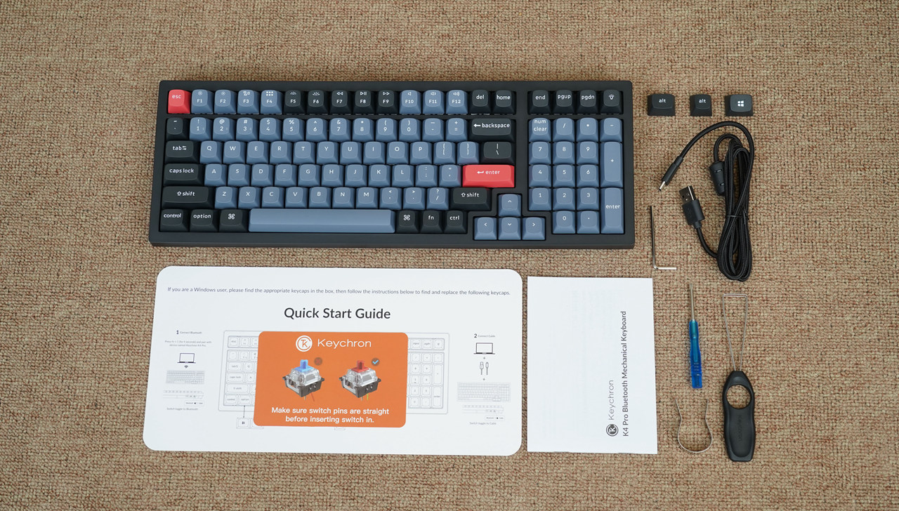 keychronk4pro键盘怎么样,keychronk4机械键盘怎样