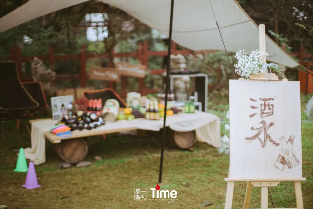 游园会婚礼全过程,游园会婚礼提前拍摄