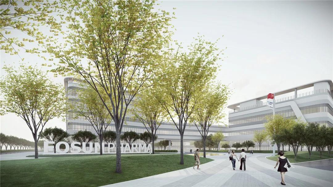 华建集团建筑装饰环境设计,徐州复星医药产业园项目设计院