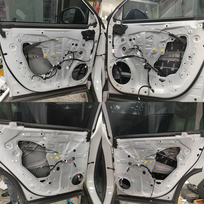 丰田威兰达改大柏林音响,丰田威兰达音响改装案例