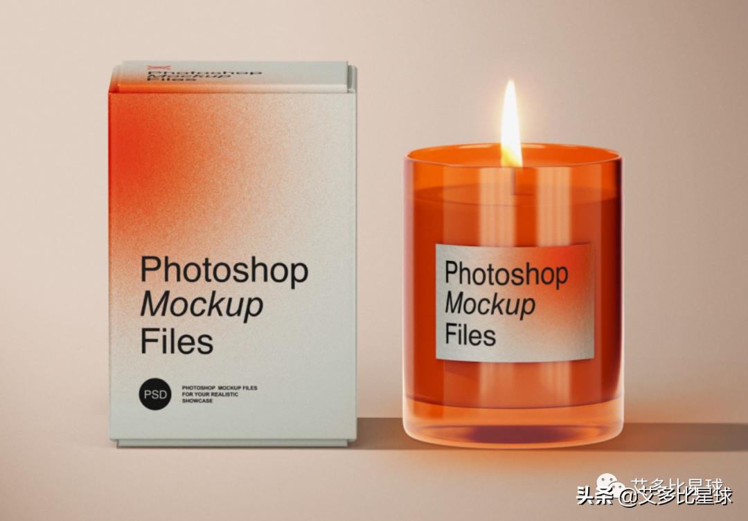 「706期」Behance大佬都在用的香薰样机和轻奢模板，被我找到了