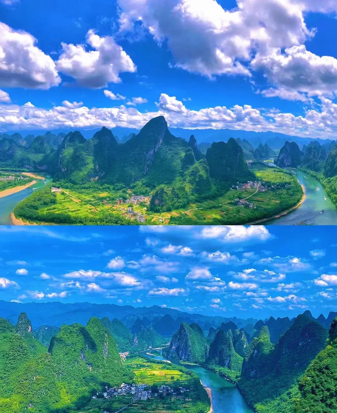 桂林游记之阳朔山水与阳朔西街,桂林阳朔旅游游记2017