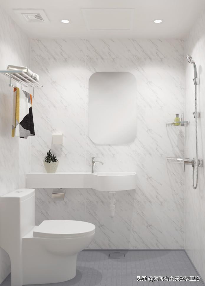 日本流行卫浴产品,整体卫浴集成卫生间优缺点