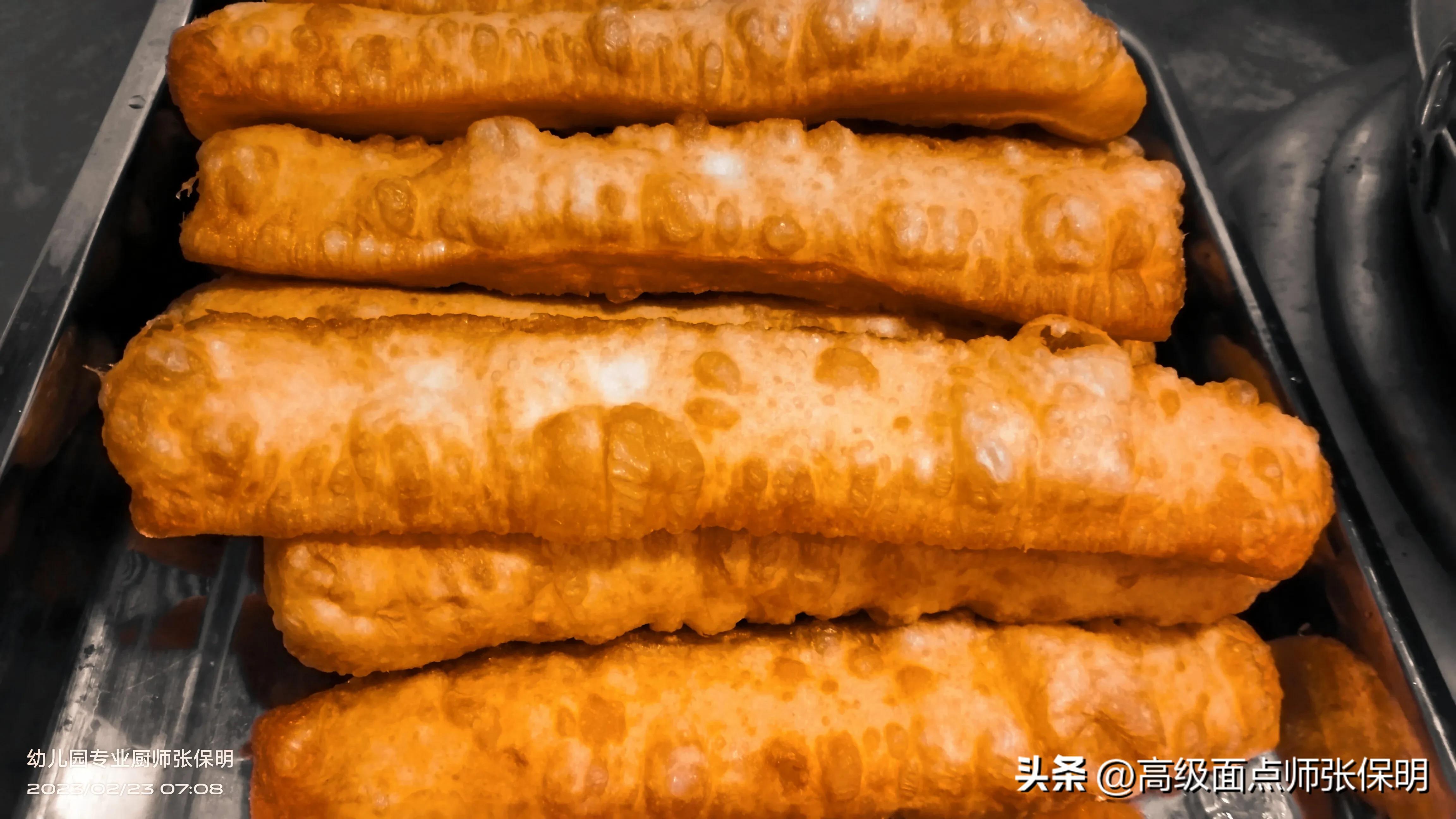 无铝金黄香酥脆大油条配方,无碱无矾香酥大油条配方