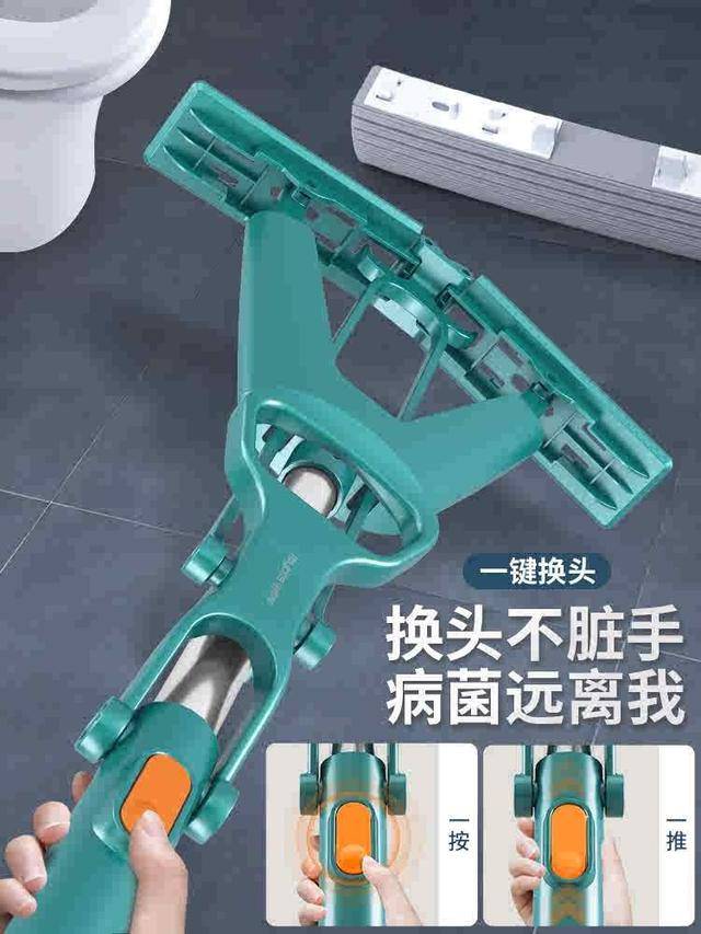 旋转拖把头怎样清洗才能干净,拖把头洗不干净怎么处理