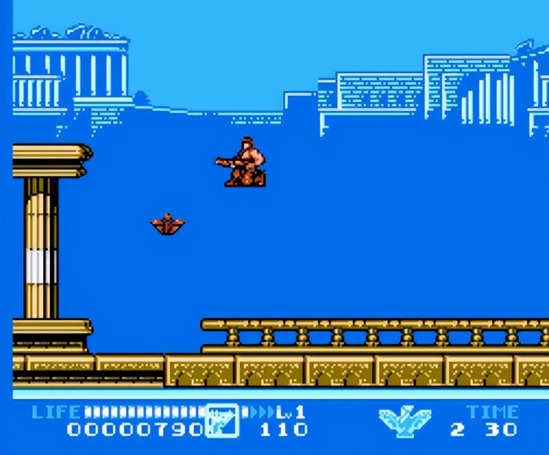 fc红白机卡带排行,用fc红白机玩魂斗罗三