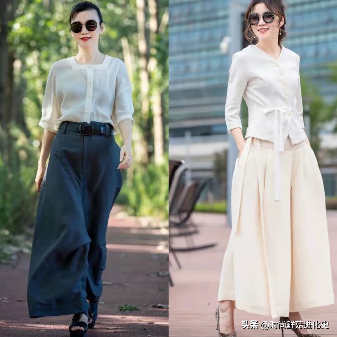今年最火阔腿裤直筒裤,今年最火窄版阔腿裤哈伦裤