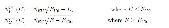 从吸收系数提取态密度参数并分析半导体和薄膜材料的态密度