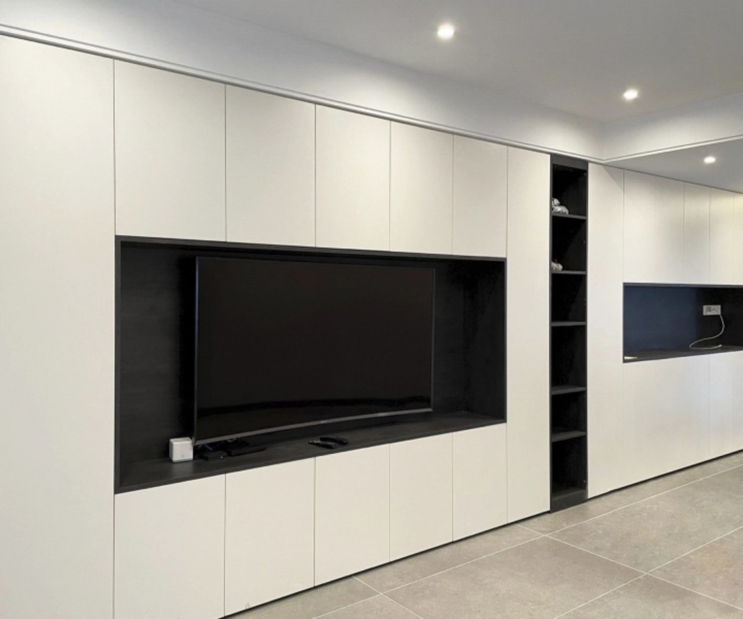 简单大气有设计感的电视柜,30款必看极简电视柜实景