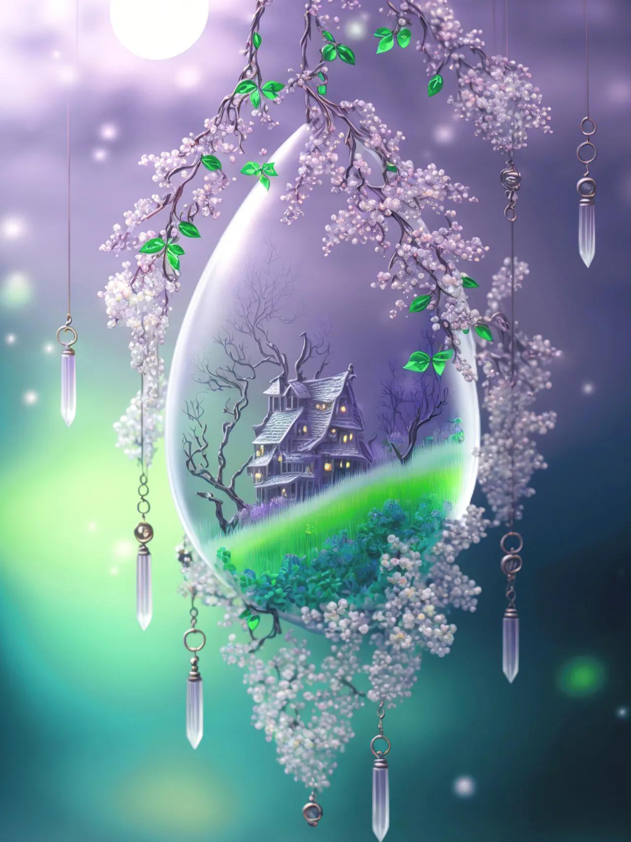 背景图片高清唯美风铃,高清唯美风铃壁纸