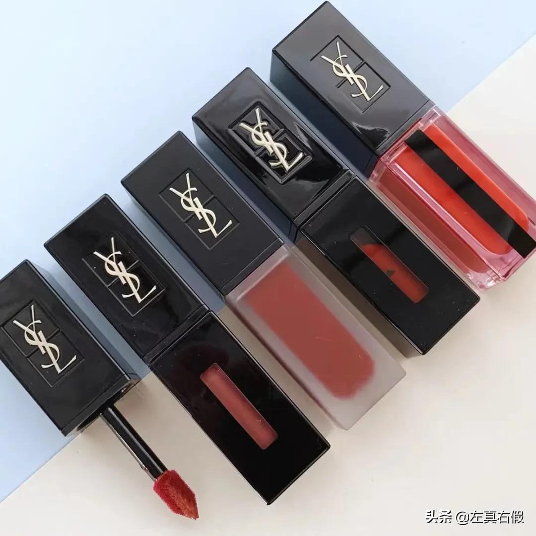 ysl黑管唇釉真假辨别图,ysl黑管口红真假鉴别