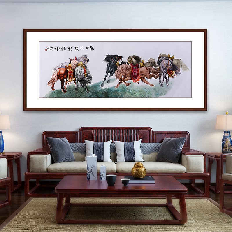 客厅挂什么画吉祥平安,客厅挂什么画好吉祥室内挂画推荐