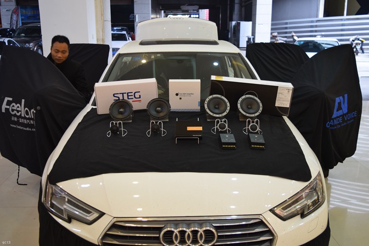 奥迪A4L音响改装丹拿喇叭，美妙音质让人如临现场！昆明发烧友