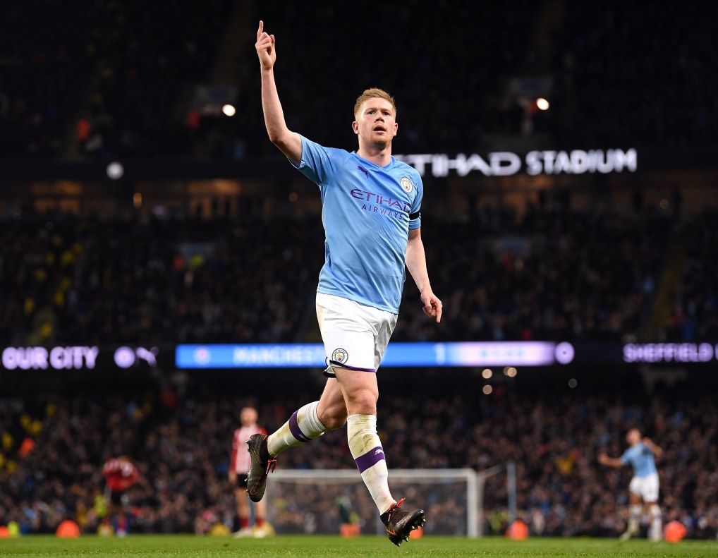 德布劳内世界顶级中锋,德布劳内英超第一巨星