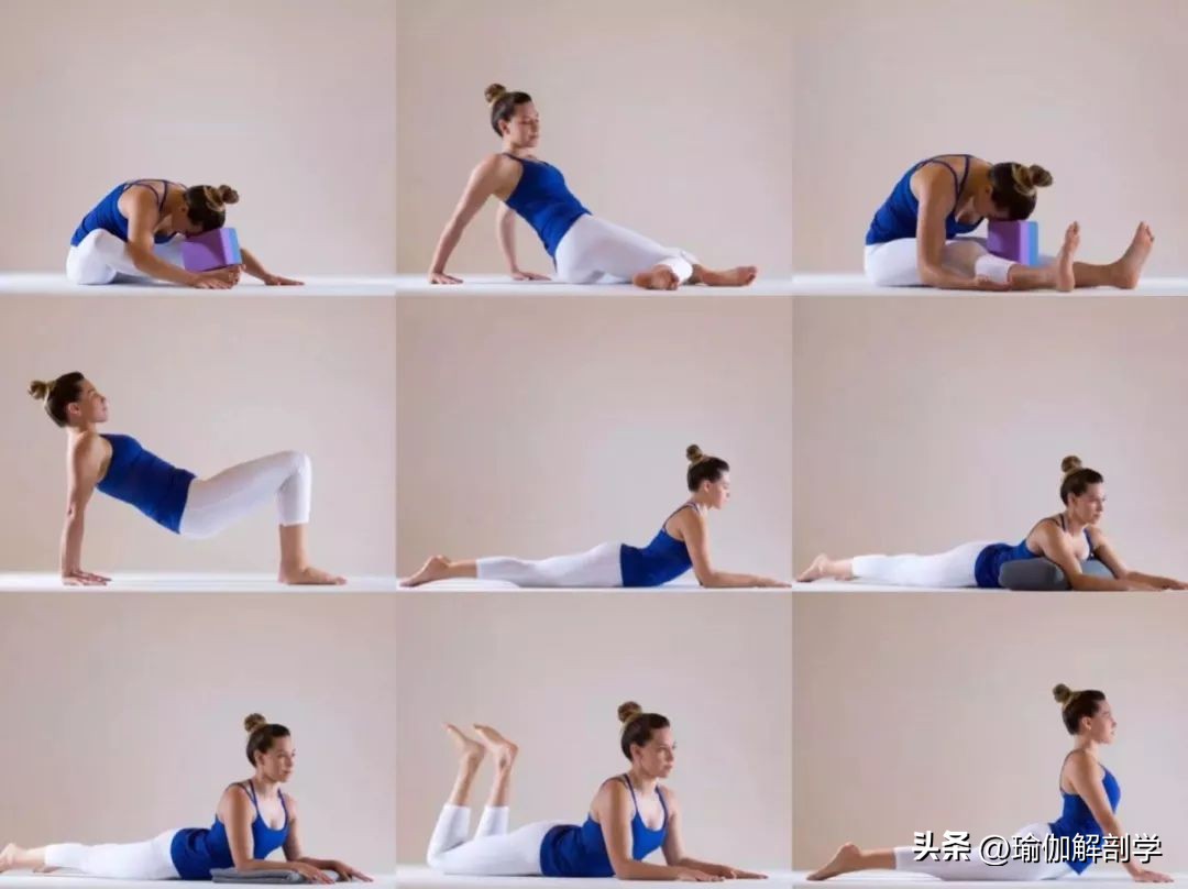 瑜伽初学者必看的十个基本动作,40-50初学瑜伽的基本动作在家练习