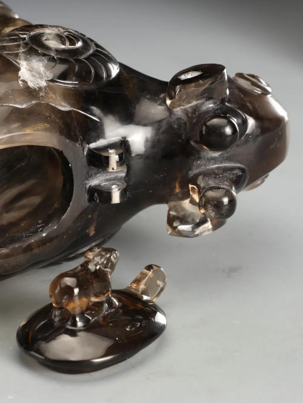 中国青铜羊觥,清代仿古觥