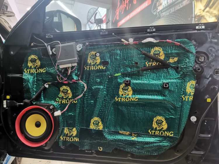 广州番禺丰田皇冠全隔音,皇冠隔音降噪