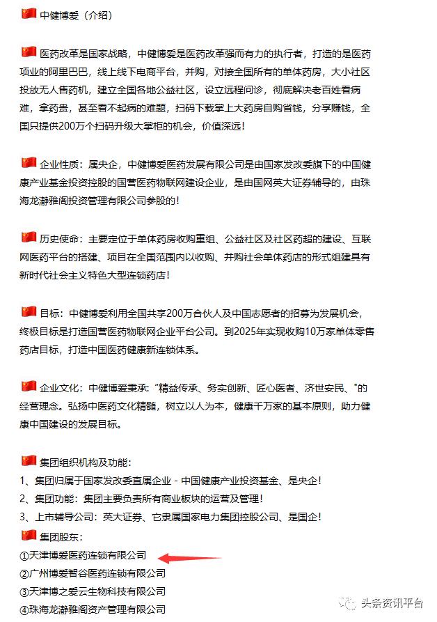 天津博爱连锁分店屡上黑榜,“央企直属企业”中健博爱来自何方?