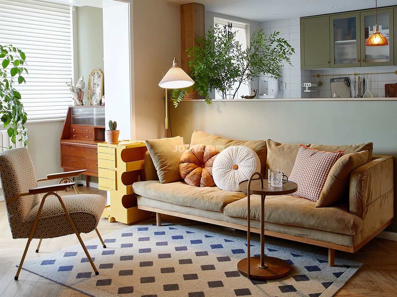 两居室小户型法式复古,小户型房子复古风